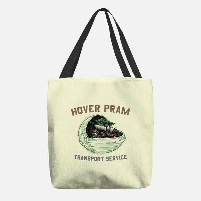 Hover Pram Transport Service-None-Basic Tote-Bag-glitchygorilla