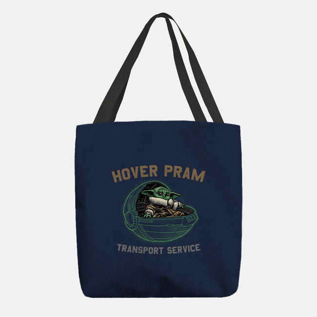 Hover Pram Transport Service-None-Basic Tote-Bag-glitchygorilla