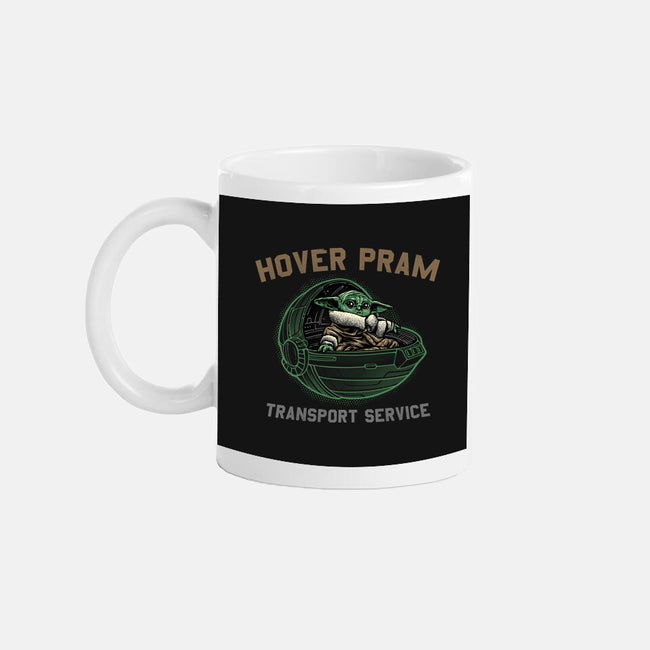 Hover Pram Transport Service-None-Mug-Drinkware-glitchygorilla
