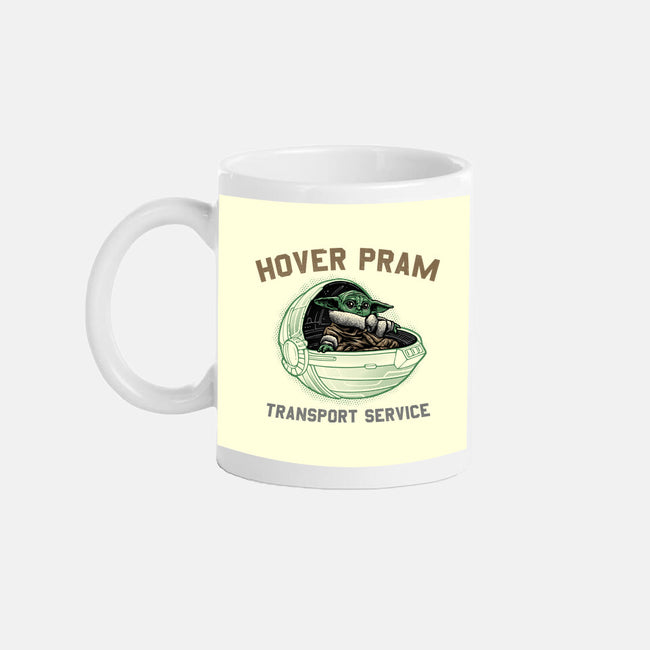 Hover Pram Transport Service-None-Mug-Drinkware-glitchygorilla