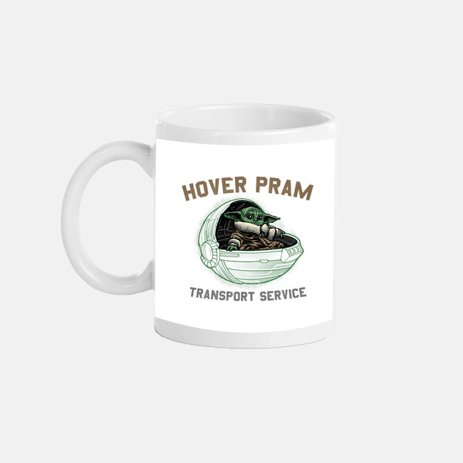 Hover Pram Transport Service-None-Mug-Drinkware-glitchygorilla