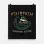 Hover Pram Transport Service-None-Matte-Poster-glitchygorilla