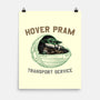 Hover Pram Transport Service-None-Matte-Poster-glitchygorilla