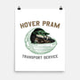 Hover Pram Transport Service-None-Matte-Poster-glitchygorilla