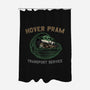 Hover Pram Transport Service-None-Polyester-Shower Curtain-glitchygorilla