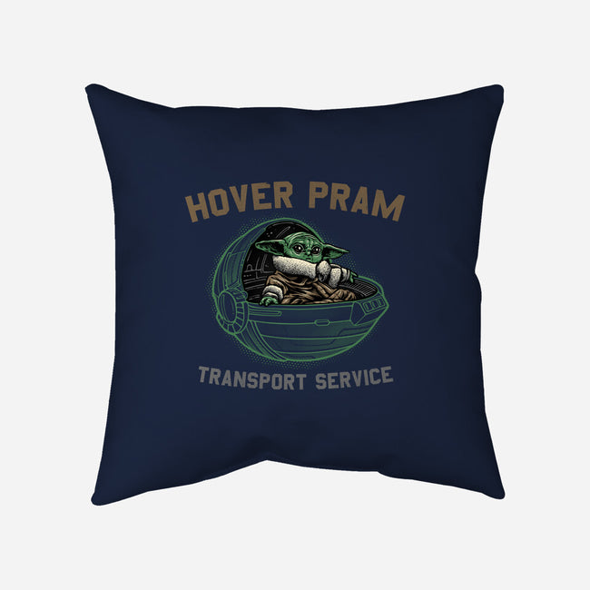 Hover Pram Transport Service-None-Removable Cover w Insert-Throw Pillow-glitchygorilla