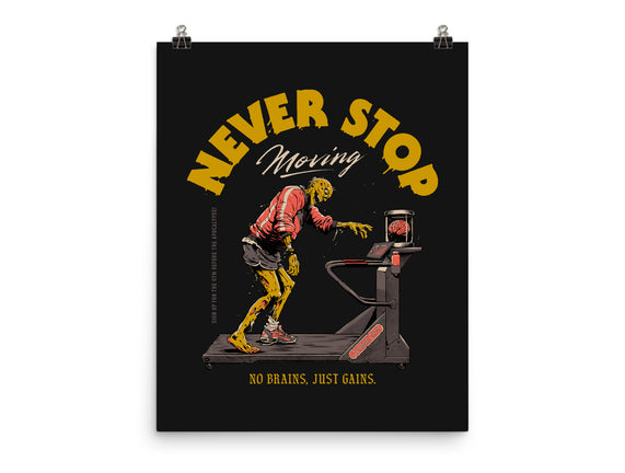Never Stop Moving