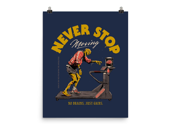Never Stop Moving