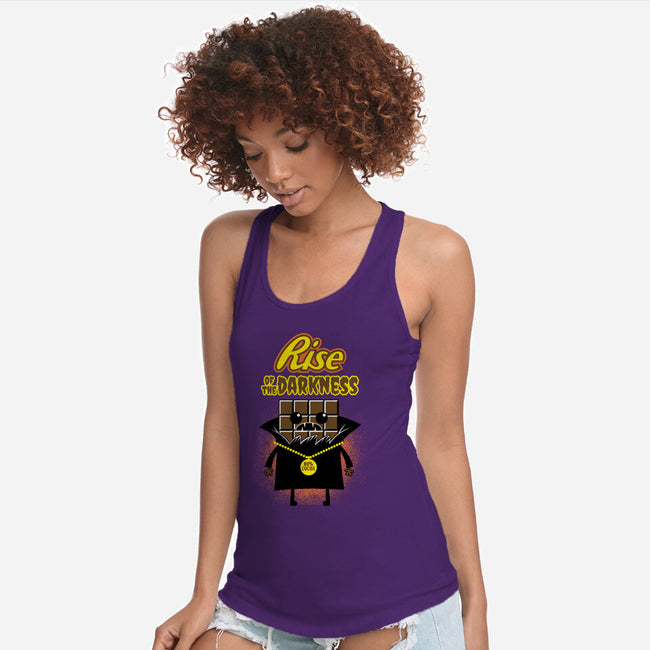 Rise Of The Darkness-Womens-Racerback-Tank-imisko