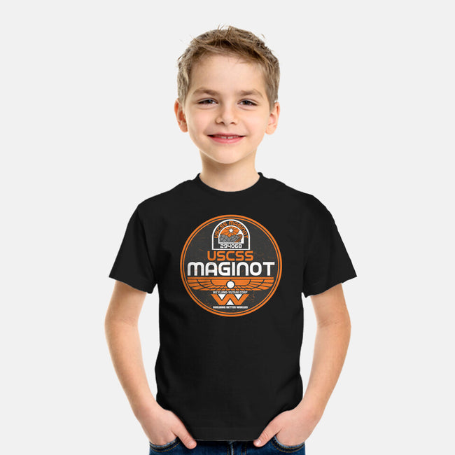USCSS Maginot Logo-Youth-Basic-Tee-CarloJ1956
