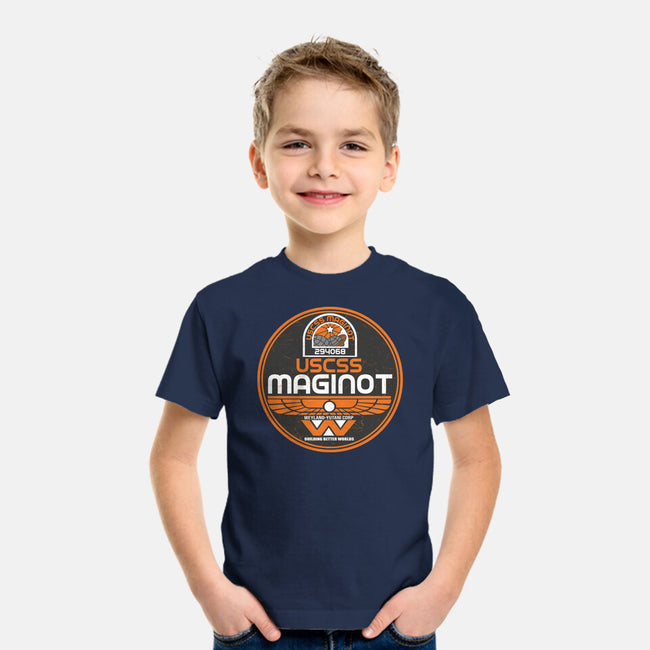 USCSS Maginot Logo-Youth-Basic-Tee-CarloJ1956