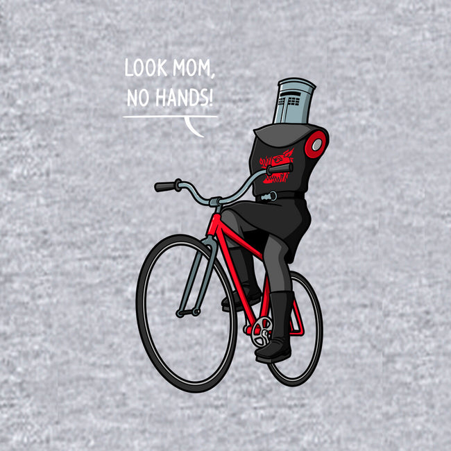 Look Mom No Hands-Mens-Basic-Tee-jasesa