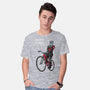 Look Mom No Hands-Mens-Basic-Tee-jasesa