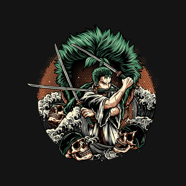 Three Sword Hunter-None-Matte-Poster-glitchygorilla