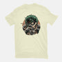 Three Sword Hunter-Mens-Basic-Tee-glitchygorilla