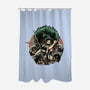 Three Sword Hunter-None-Polyester-Shower Curtain-glitchygorilla