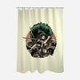 Three Sword Hunter-None-Polyester-Shower Curtain-glitchygorilla
