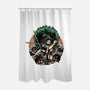 Three Sword Hunter-None-Polyester-Shower Curtain-glitchygorilla