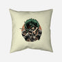 Three Sword Hunter-None-Removable Cover w Insert-Throw Pillow-glitchygorilla