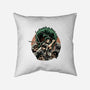 Three Sword Hunter-None-Removable Cover w Insert-Throw Pillow-glitchygorilla