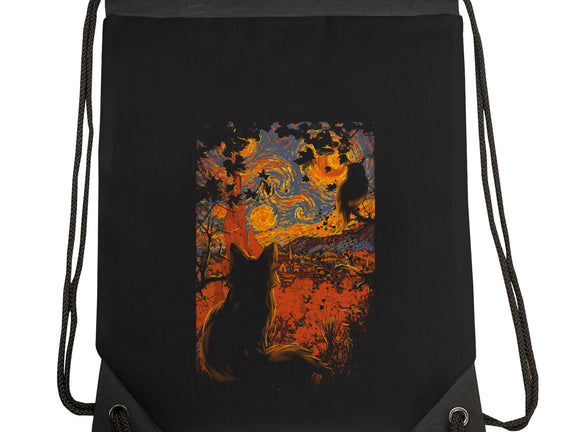 Autumn In Starry Night
