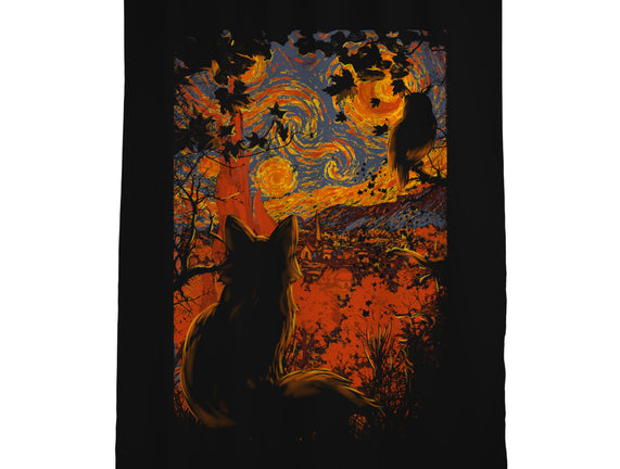 Autumn In Starry Night