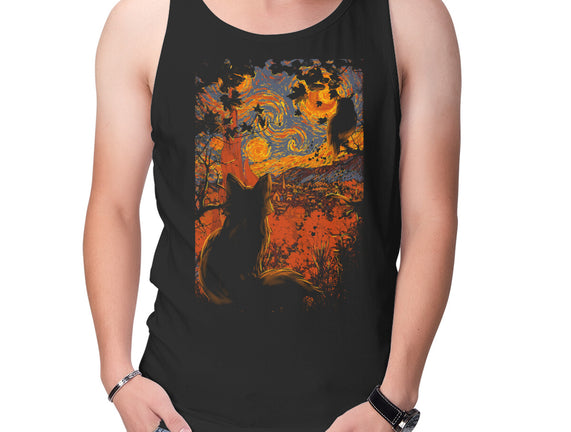 Autumn In Starry Night