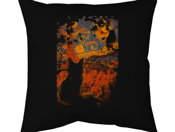 Autumn In Starry Night