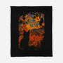 Autumn In Starry Night-None-Fleece-Blanket-fanfabio