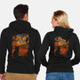 Autumn In Starry Night-Unisex-Zip-Up-Sweatshirt-fanfabio