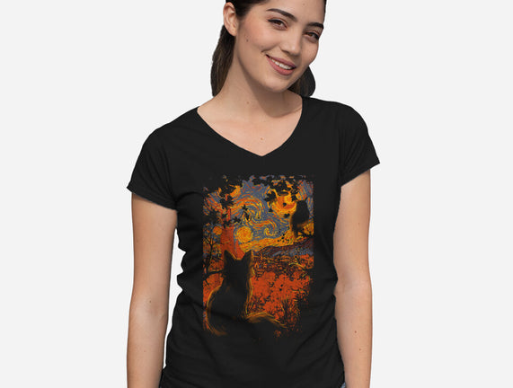 Autumn In Starry Night