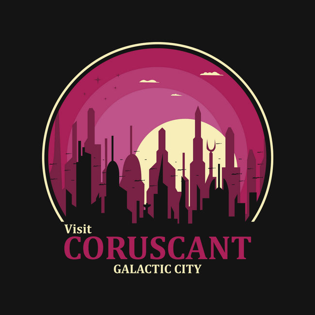 Visit Coruscant-None-Glossy-Sticker-turborat14