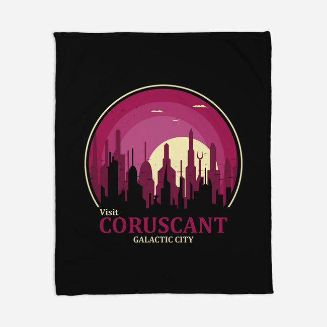 Visit Coruscant-None-Fleece-Blanket-turborat14