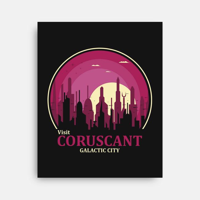 Visit Coruscant-None-Stretched-Canvas-turborat14