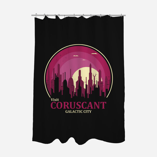 Visit Coruscant-None-Polyester-Shower Curtain-turborat14