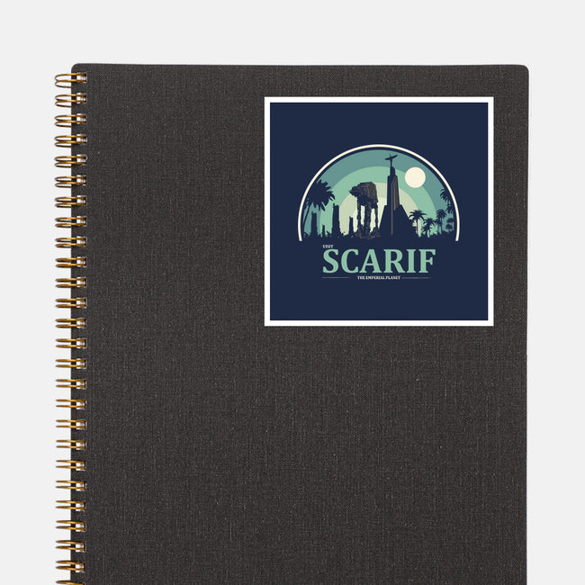 Visit Scarif-None-Glossy-Sticker-turborat14