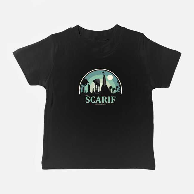 Visit Scarif-Baby-Basic-Tee-turborat14