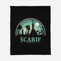 Visit Scarif-None-Fleece-Blanket-turborat14