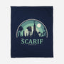 Visit Scarif-None-Fleece-Blanket-turborat14