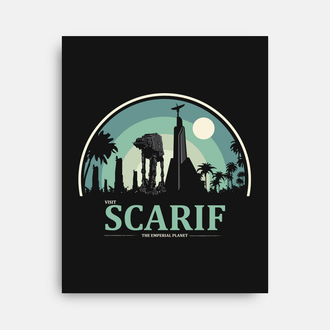 Visit Scarif-None-Stretched-Canvas-turborat14