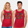 Halloween Library-Unisex-Basic-Tank-damglynn