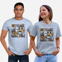 Halloween Library-Unisex-Basic-Tee-damglynn