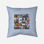 Halloween Library-None-Removable Cover w Insert-Throw Pillow-damglynn