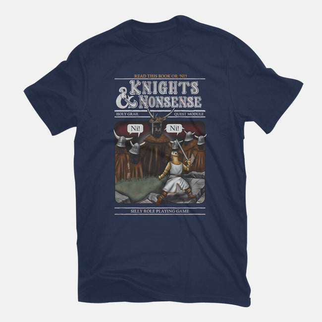 Knights And Nonsense-Mens-Basic-Tee-NMdesign