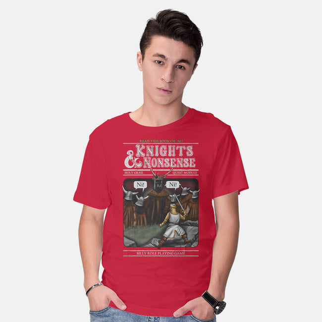 Knights And Nonsense-Mens-Basic-Tee-NMdesign