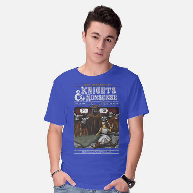 Knights And Nonsense-Mens-Basic-Tee-NMdesign