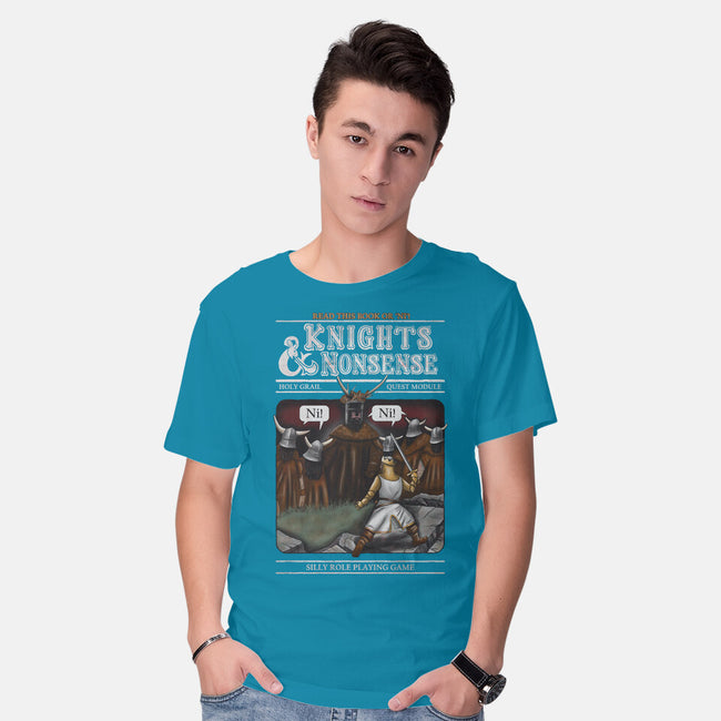 Knights And Nonsense-Mens-Basic-Tee-NMdesign
