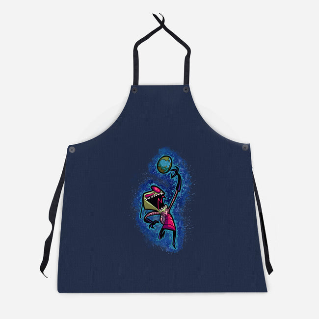 My Planet Earth-Unisex-Kitchen-Apron-nickzzarto