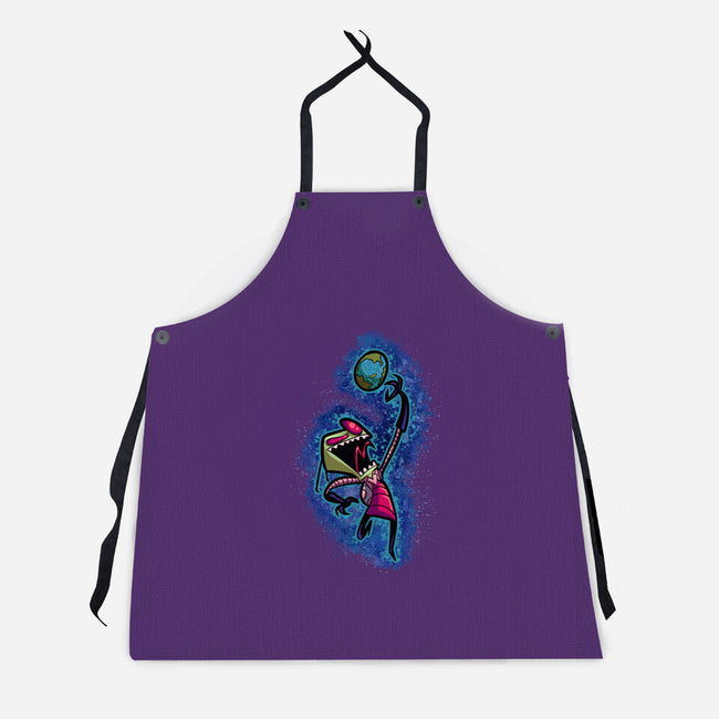 My Planet Earth-Unisex-Kitchen-Apron-nickzzarto