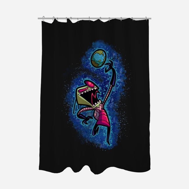 My Planet Earth-None-Polyester-Shower Curtain-nickzzarto